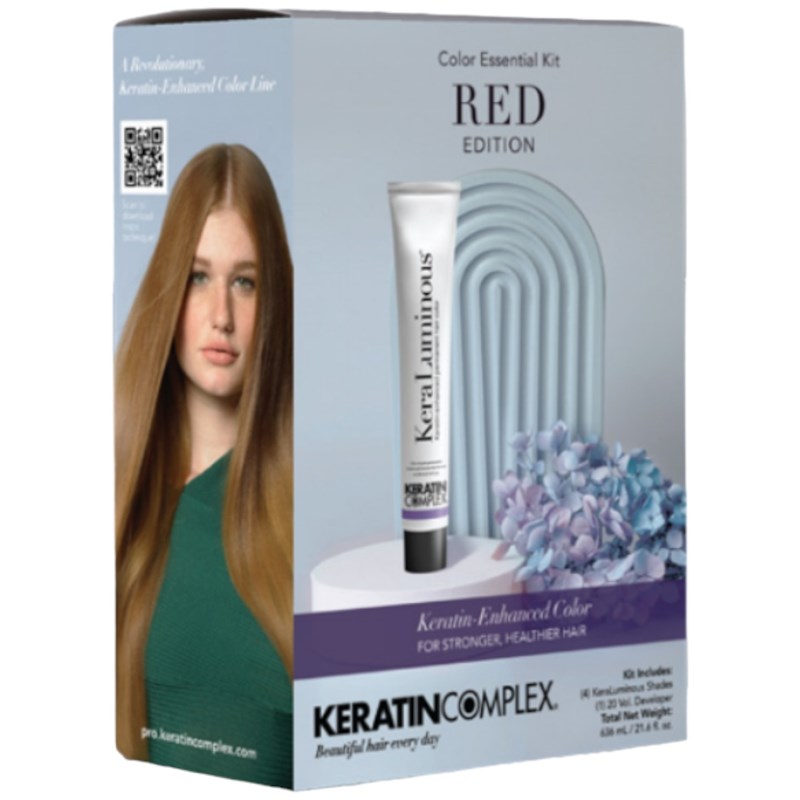 Keratin Complex Color Try Me Kit- Red Edition 5 pc.