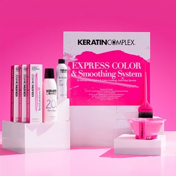 Keratin Complex Express Color & Smoothing System Kit 8 pc.