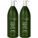 LOMA BOGO- Hand & Surface Cleaner with Aloe 75% Isopropyl Alcohol Liter 2 pc.