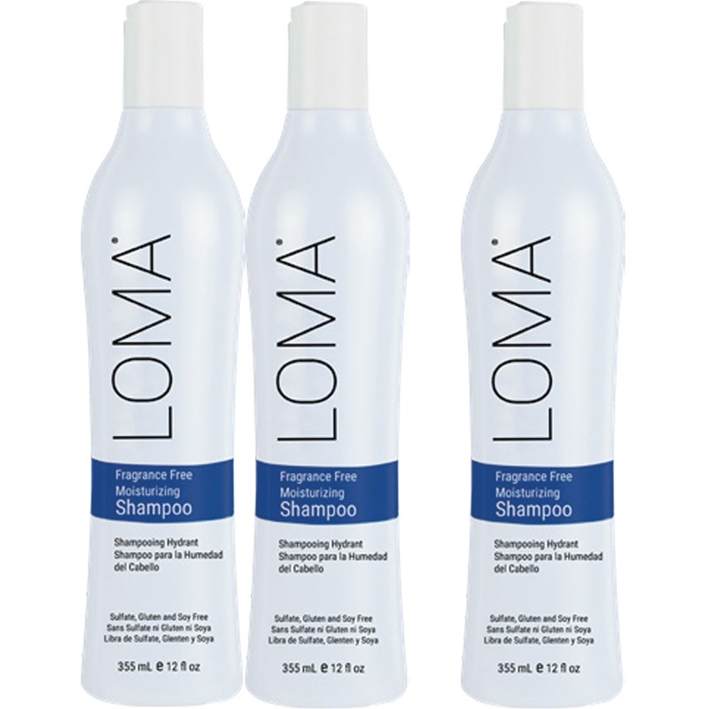 LOMA Buy 2 Fragrance Free Moisturizing Shampoo, Get 1 FREE! 3 pc.