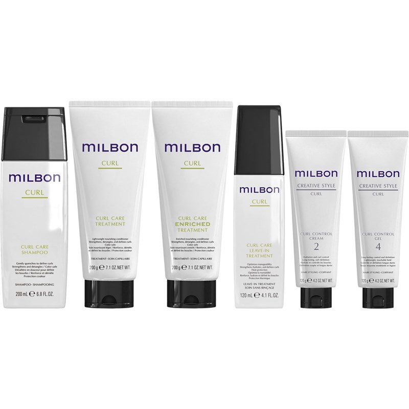 Milbon Curl Care Deal 9 pc.