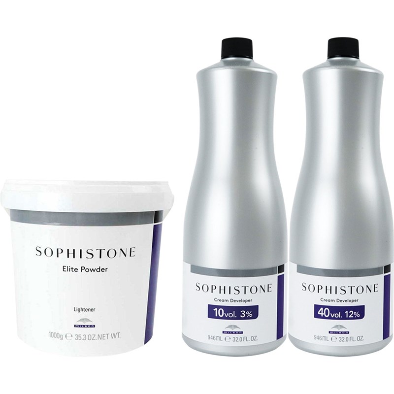 Milbon SOPHISTONE Elite Multi Powder Lightener Kit