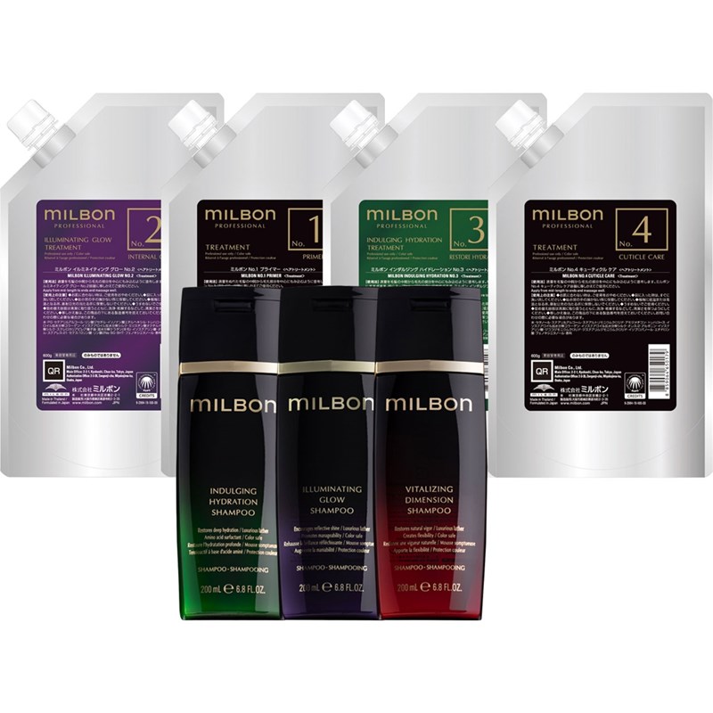 Milbon GOLD Select Kit - Hair Treatment