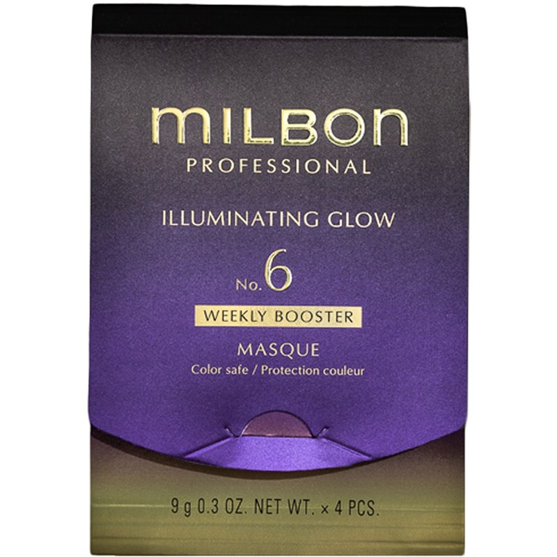 Milbon No.6 WEEKLY BOOSTER 4 x 0.3 Fl. Oz.