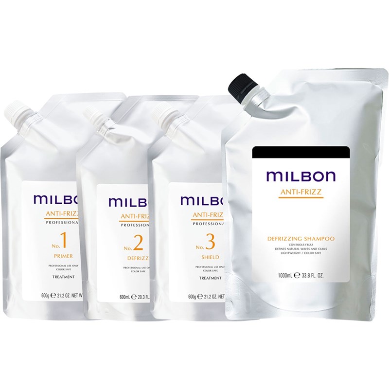 Milbon ANTI-FRIZZ Professional Set 18 pc.