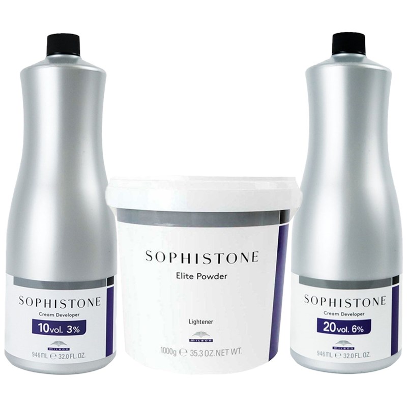 Milbon SOPHISTONE Elite Powder Kit
