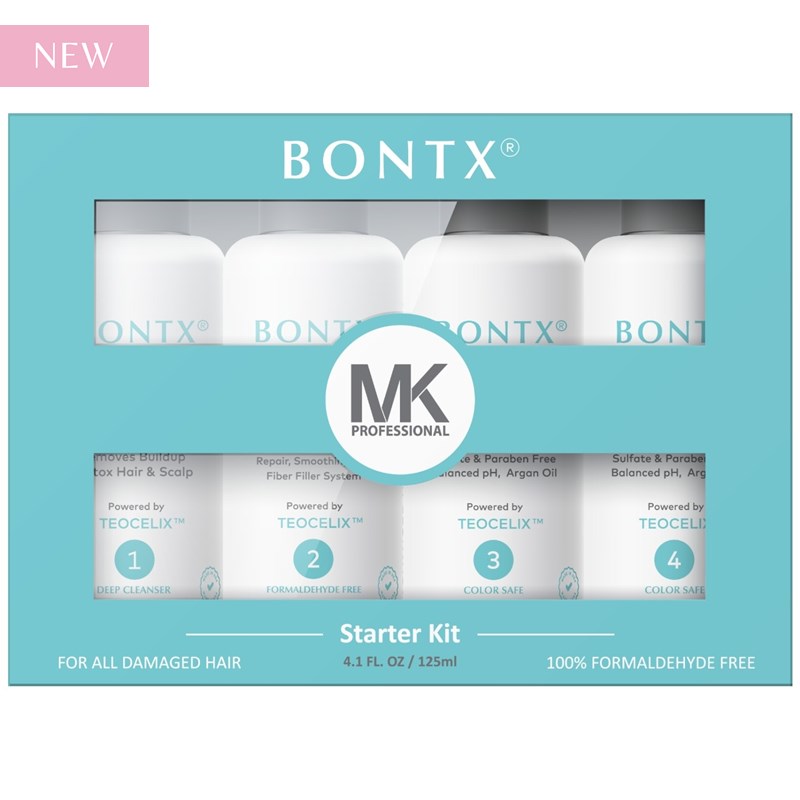MK PROFESSIONAL PRO BONTX MAJESTIC TREATMENT STARTER KIT 4 pc.
