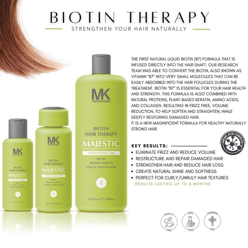 MK PROFESSIONAL BIOTIN HAIR THERAPY Flyer