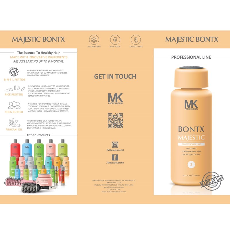 MK PROFESSIONAL BONTX TREATMENT Brochure
