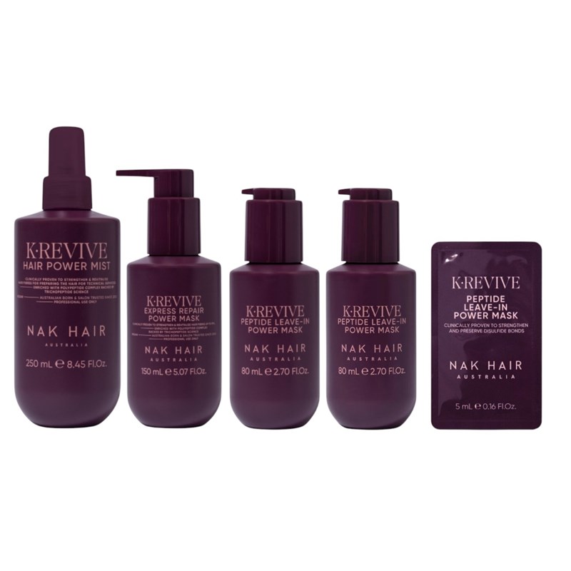 NAK Hair K.REVIVE Kit 15 pc.