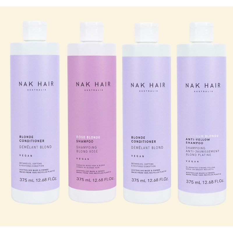 NAK Hair Save 25% on Blonde Care