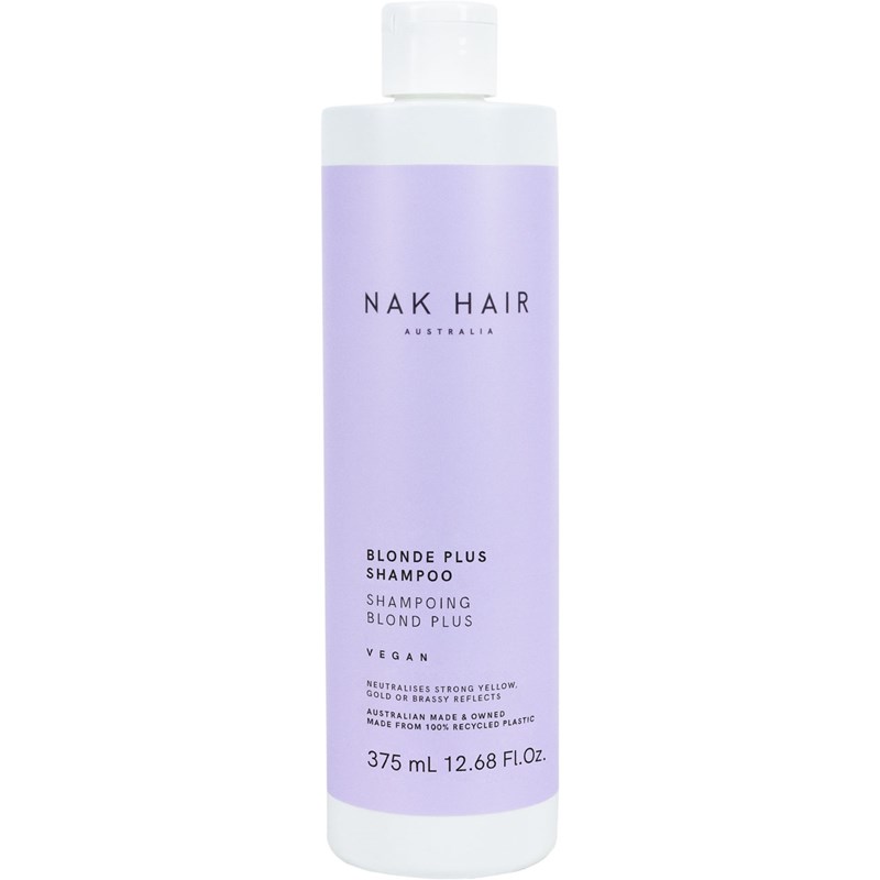 NAK Hair Blonde Plus Shampoo 12.68 Fl. Oz.