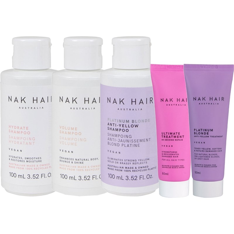 NAK Hair Mini Size Sampler 20 pc.