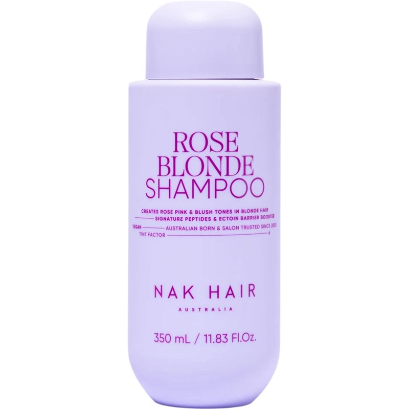 NAK Hair ROSE BLONDE SHAMPOO 11.83 Fl. Oz.