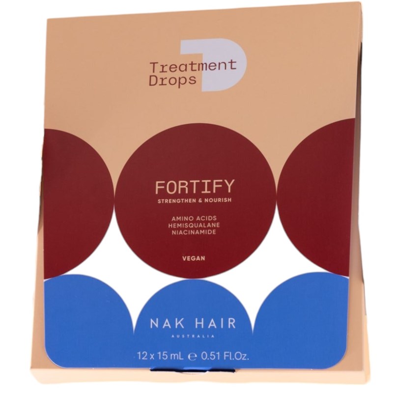 NAK Hair Treatment Drops - Fortify 12 x 0.51 Fl. Oz.