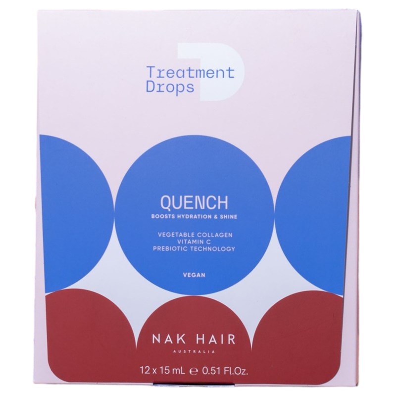 NAK Hair Treatment Drops - Quench 12 x 0.51 Fl. Oz.