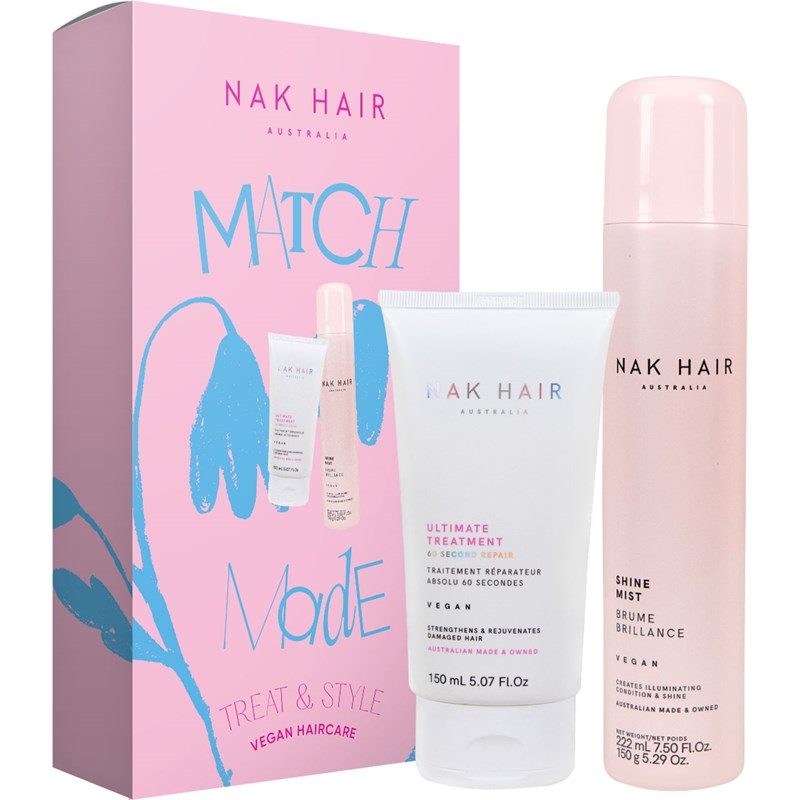 NAK Hair Ultimate Treatment & Shine Mist Duo 2 pc.