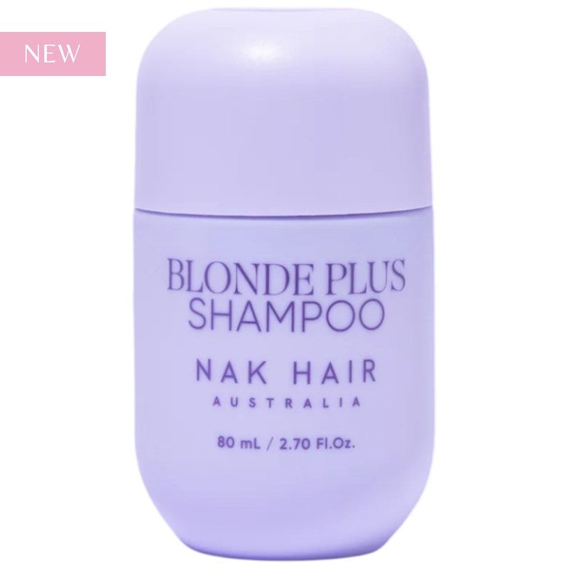 NAK Hair BLONDE PLUS SHAMPOO 2.7 Fl. Oz.