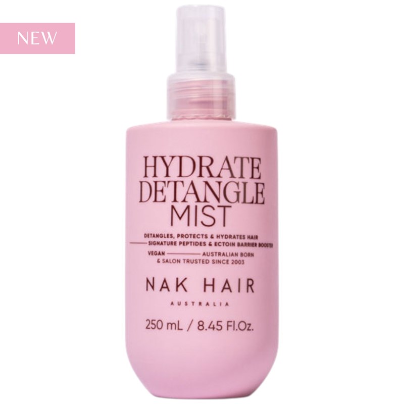 NAK Hair HYDRATE DETANGLE MIST 8.45 Fl. Oz.