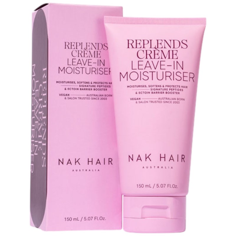 NAK Hair REPLENDS CRÈME LEAVE-IN MOISTURIZER 5.07 Fl. Oz.