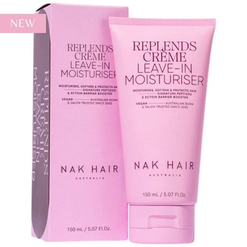 NAK Hair REPLENDS CRÈME LEAVE-IN MOISTURIZER 5.07 Fl. Oz.