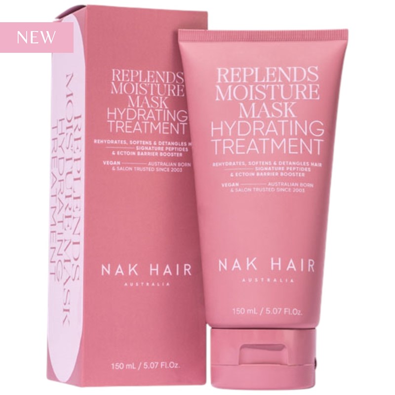 NAK Hair REPLENDS MOISTURE MASK 5.07 Fl. Oz.