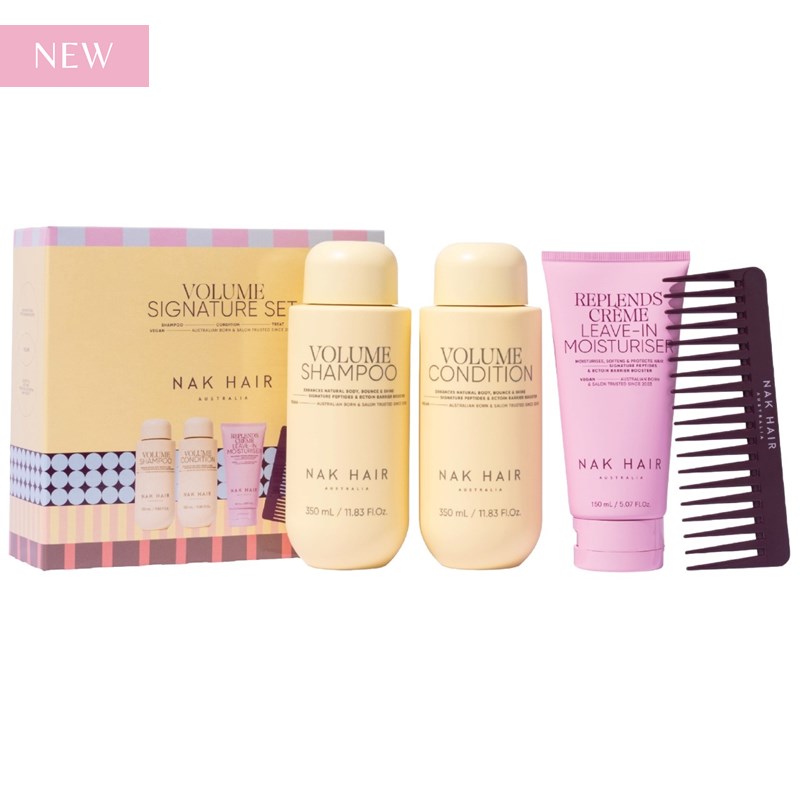 NAK Hair VOLUME Holiday Trio 4 pc.
