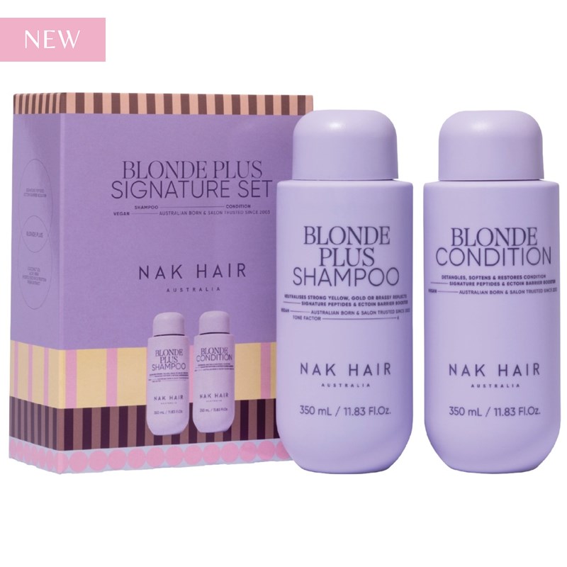NAK Hair BLONDE PLUS Holiday Duo 2 pc.