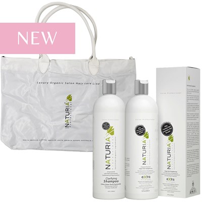 Naturia eXtra Straight Keratin Kit 16 oz. + Deluxe Bag 2 pc.