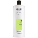 Nioxin SYSTEM 2 scalp + hair shampoo Liter
