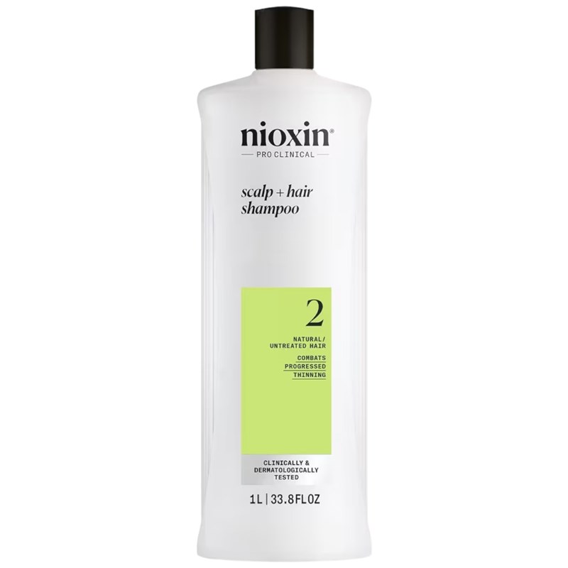 Nioxin SYSTEM 2 scalp + hair shampoo Liter