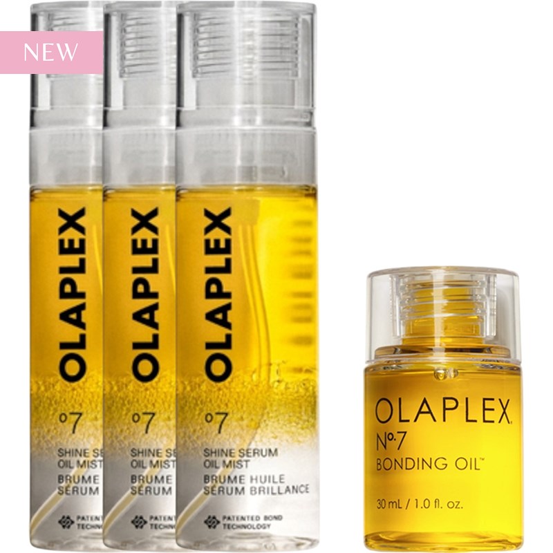 OLAPLEX Nº.7 SHINE SERUM OIL MIST LAUNCH KIT 4 pc.