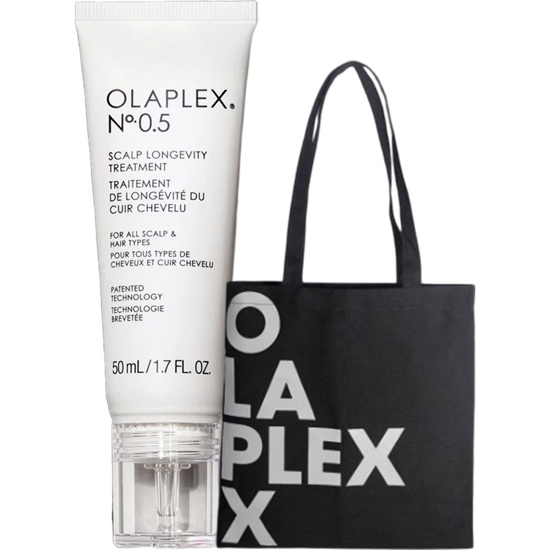 OLAPLEX Buy 1 N°.0.5 SCALP LONGEVITY TREATMENT, Get Tote FREE! 2 pc.