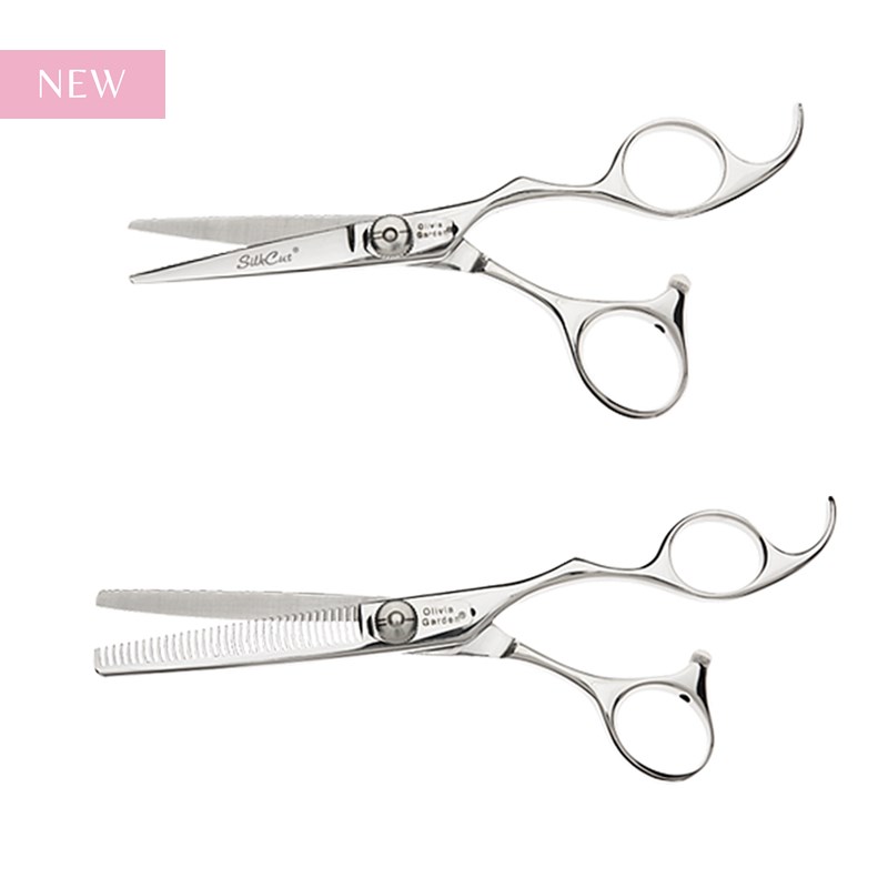 Olivia Garden SilkCut Shear with 35 Tooth Texturizing Shear 5 inch