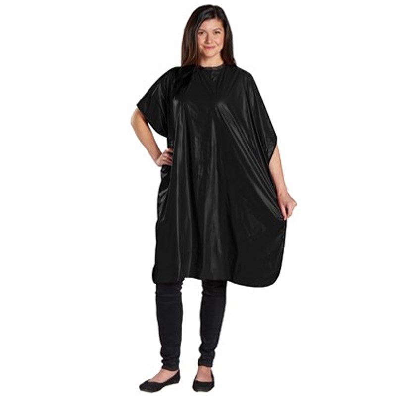 PPE Shampoo Cape- Black 54 inch x 36 inch