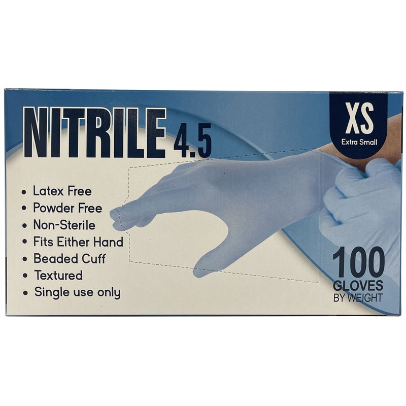 PPE Nitrile Gloves 100 ct. X-Small