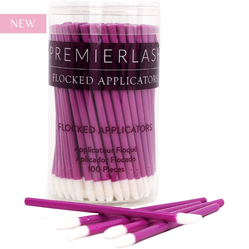 PremierLash Lint Free Flocked Applicators 100 pc.