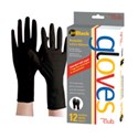 Product Club jetBlack Reusable Latex Gloves 12 ct. X-Large