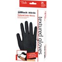 Product Club jetBlack Nitrile Textured Color Gloves - Small/Medium 25 ct.