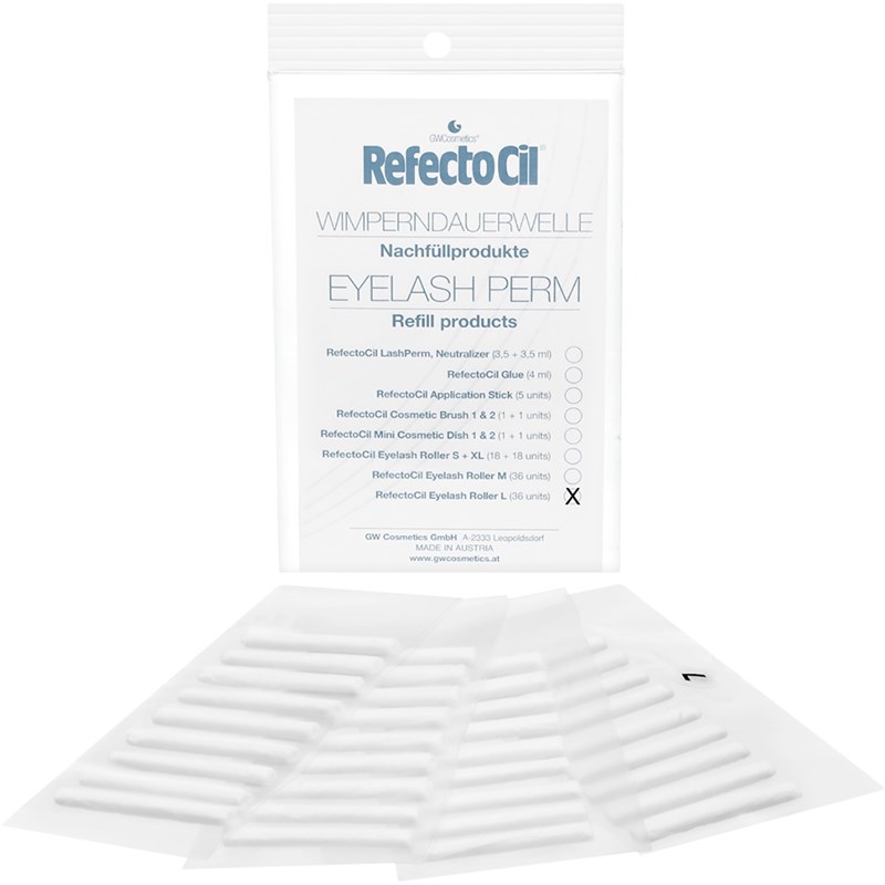 RefectoCil Eyelash Rollers - 36 pack Large