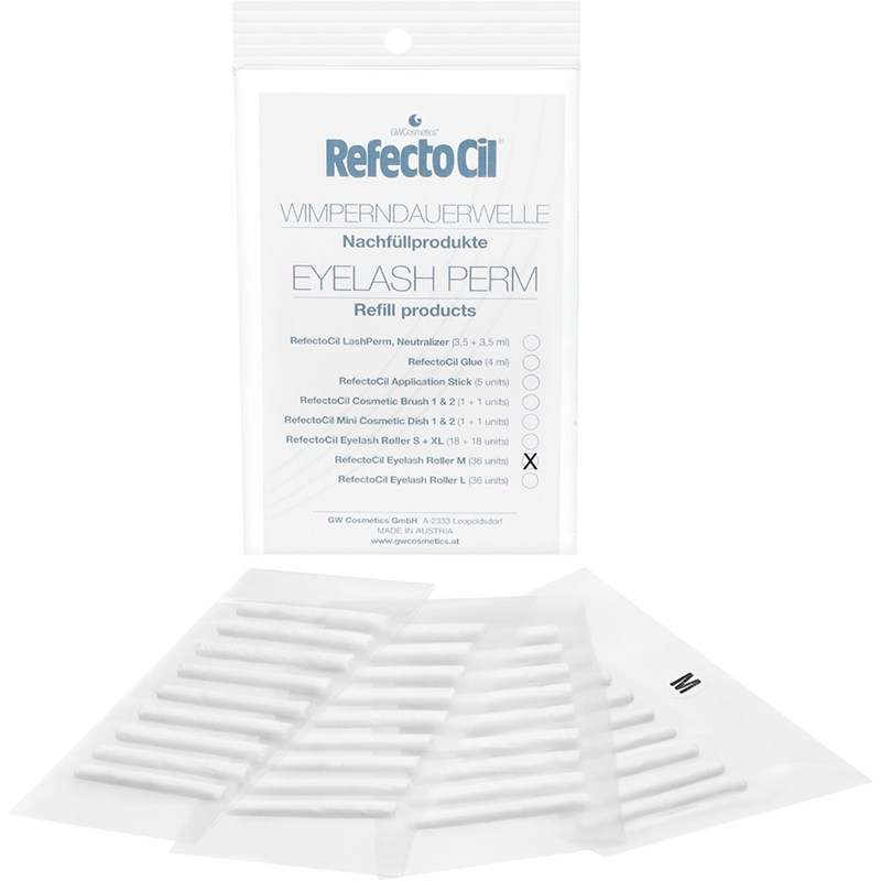 RefectoCil Eyelash Rollers - 36 pack Medium