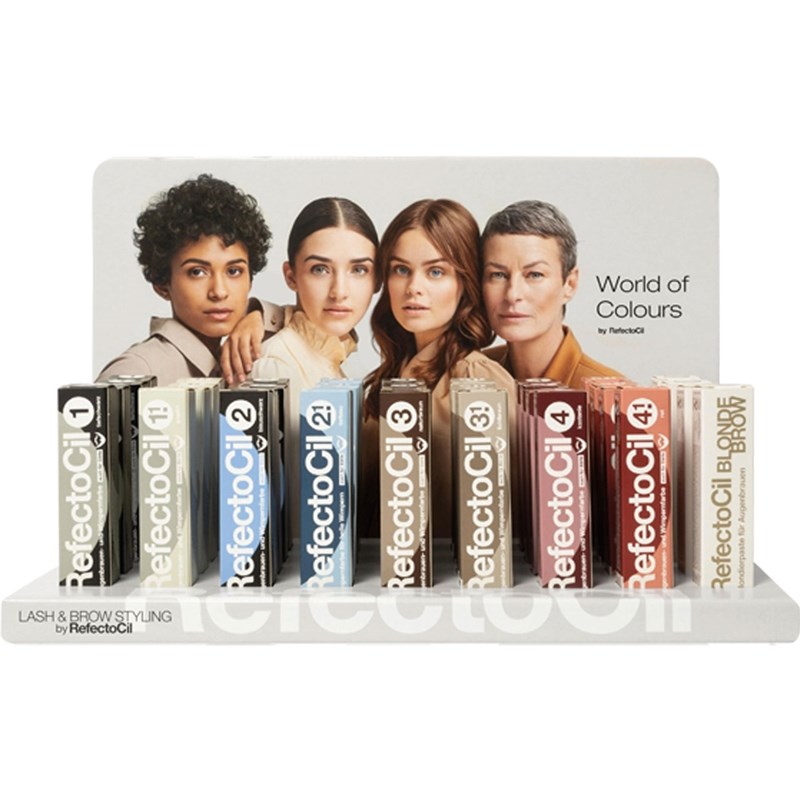 RefectoCil Lash & Brow Tinting Display