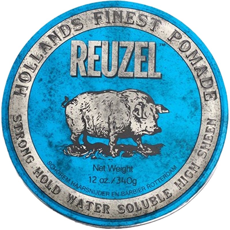Reuzel Blue Pomade Strong Hold High Sheen 12 Fl. Oz.