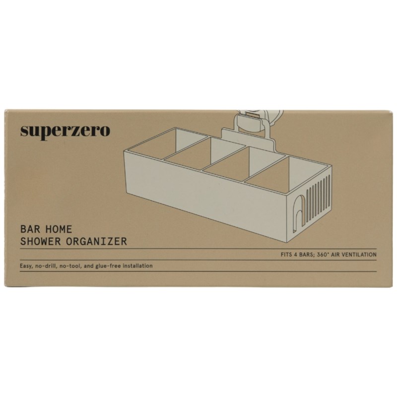 superzero BAR HOME SHOWER ORGANIZER