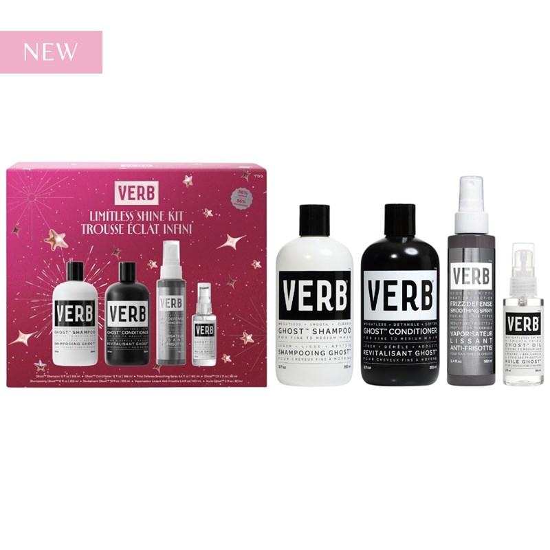 Verb limitless shine holiday ghost kit 4 pc.