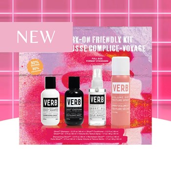 Verb carry-on friendly kit 4 pc.