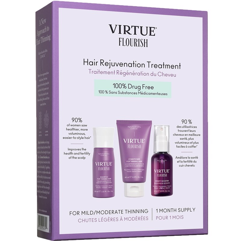 VIRTUE HAIR REJUVENATION TREATMENT - 30 Days 3 pc.