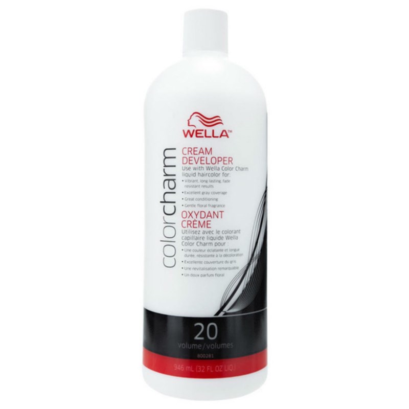 Wella 20 Volume Cream Developer Liter