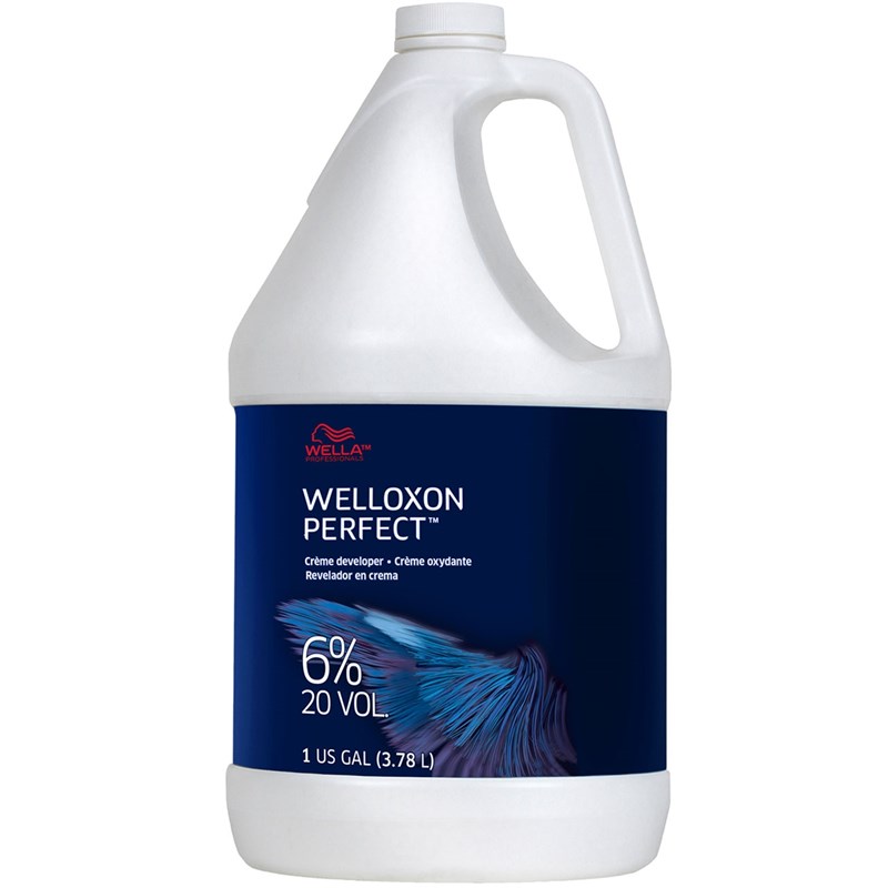 Wella Welloxon Perfect Crème Developer 20 Volume (6%) Gallon