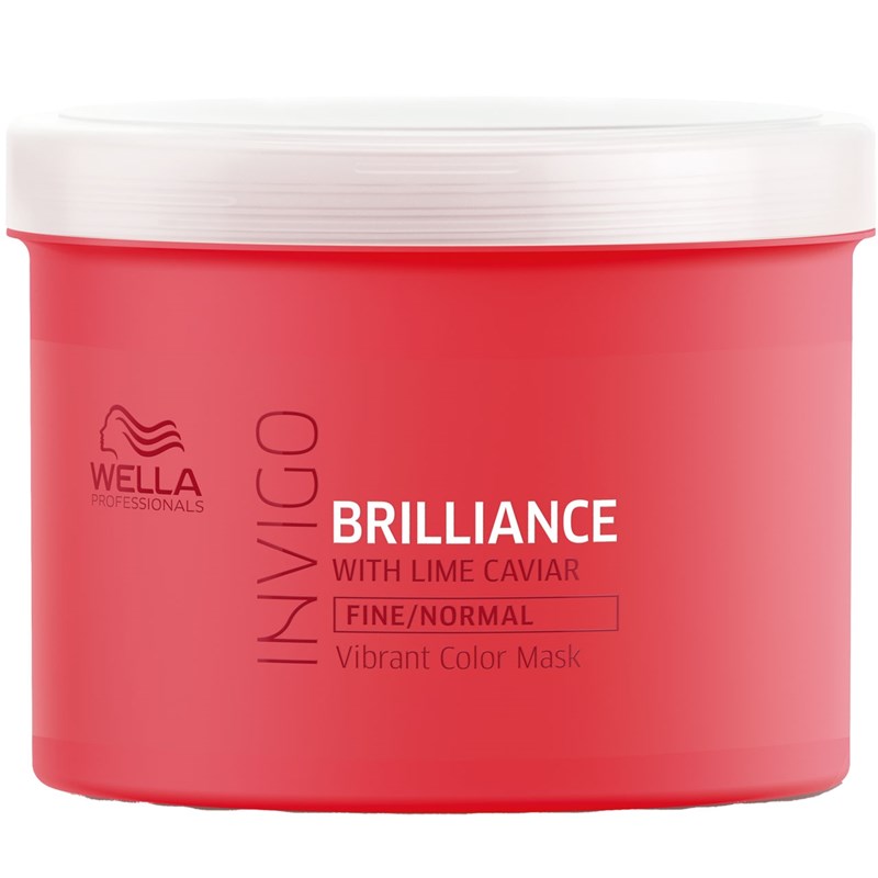 Wella Brilliance Vibrant Color Mask for Normal Hair 16.9 Fl. Oz.